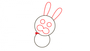 آموزش نقاشی خرگوش 3
