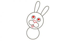 آموزش نقاشی خرگوش 4