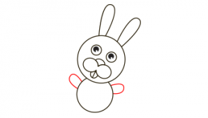 آموزش نقاشی خرگوش 5