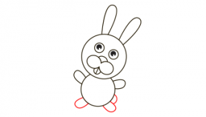 آموزش نقاشی خرگوش 6