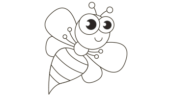 نقاشی زنبور عسل 