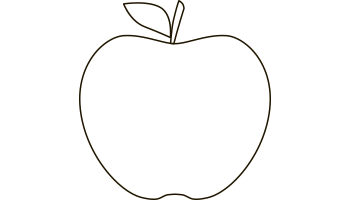آموزش گام به گام نقاشی سیب 