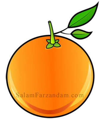 آموزش نقاشی پرتقال
