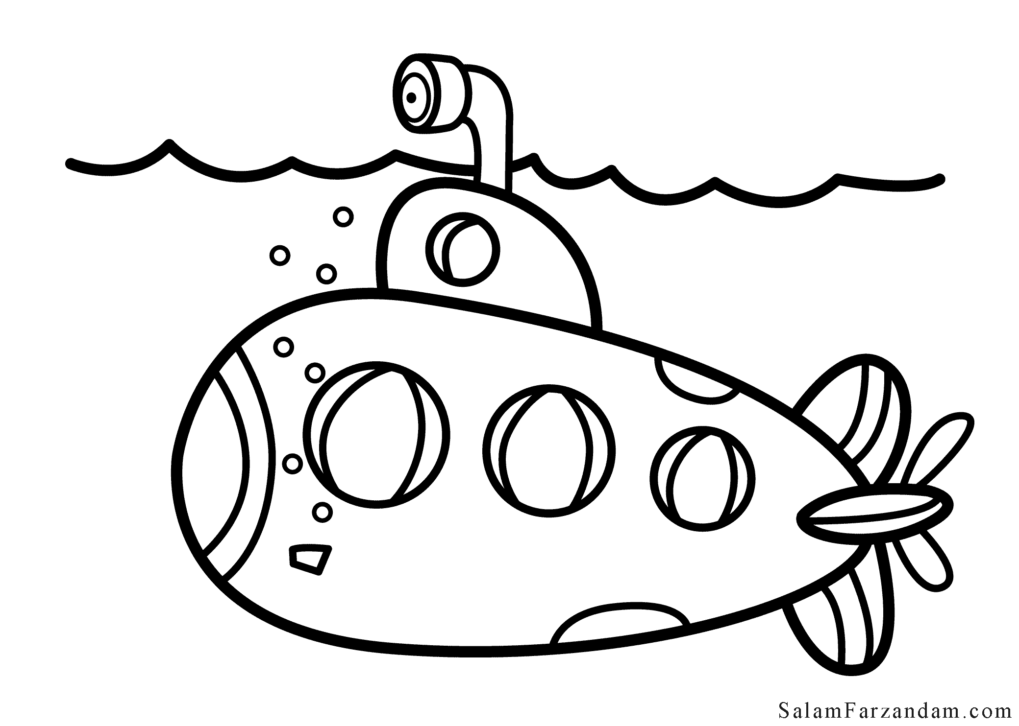 رنگ آمیزی زیردریایی