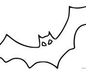 نقاشی پرواز خفاش برای رنگ امیزی